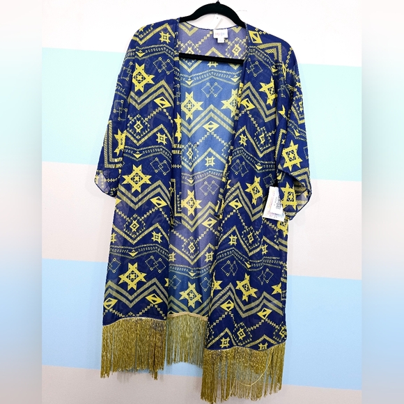 NWT LuLaRoe Monroe Kimono - Picture 5 of 9